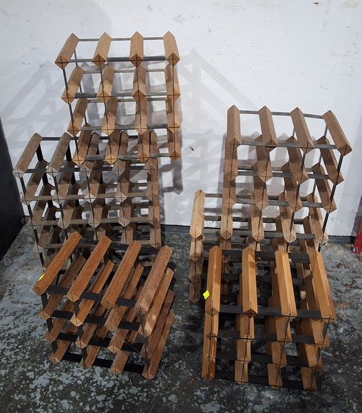 Lot 223 - WINE RACKS