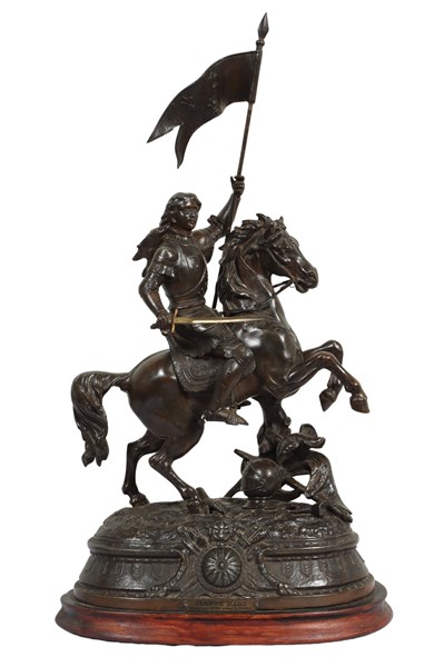 Lot 151 - SPELTER FIGURE