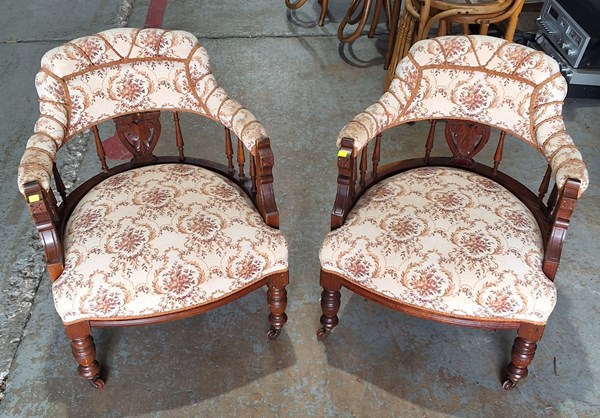 Lot 451 - TUB CHAIRS