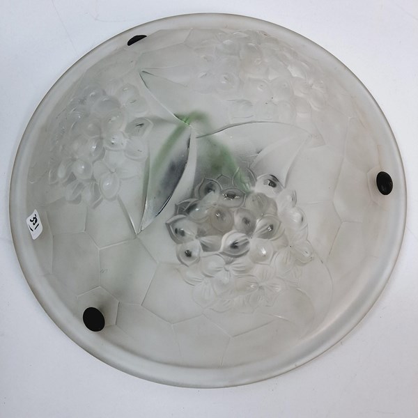 Lot 1304 - GLASS LIGHT SHADE