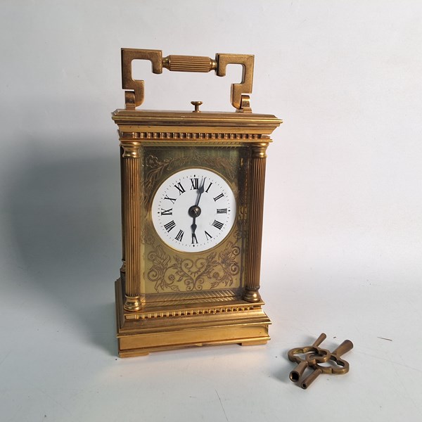 Lot 1007 - CARRIAGE CLOCK