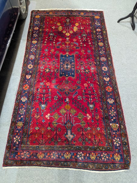 Lot 329 - PERSIAN ENTRANCE RUG