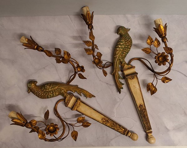 Lot 1245 - WALL SCONCES