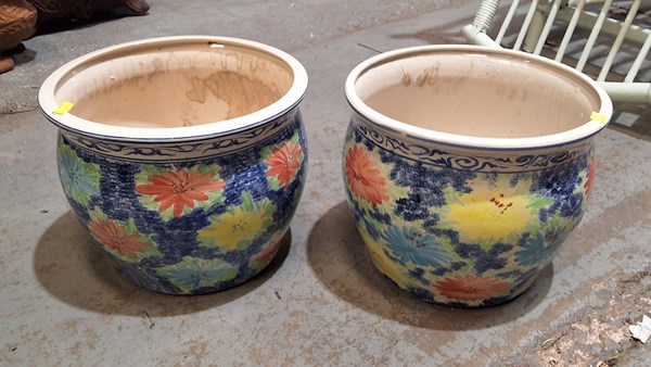 Lot 447 - PLANT POTS