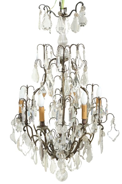 Lot 25 - CAGE CHANDELIER