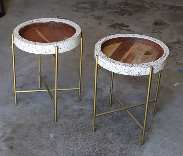 Lot 83 - SIDE TABLES