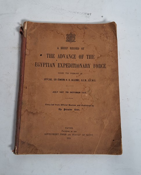 Lot 1296 - WW1 CAMPAIGN RECORD