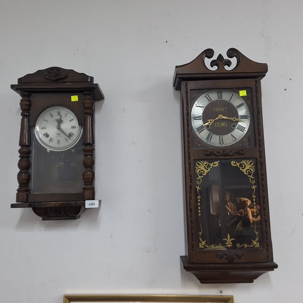 Lot 1479 - WALL CLOCKS