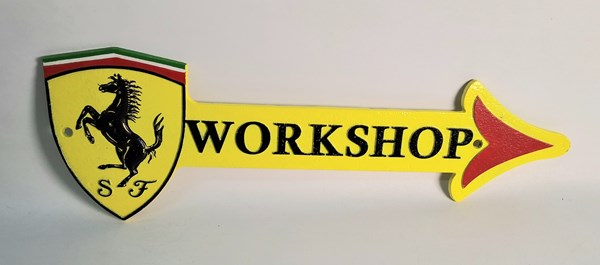 Lot 1249 - AUTOMOTIVE SIGN