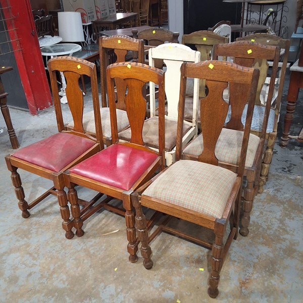 Lot 414 - DINING CHAIRS