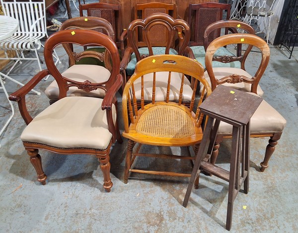 Lot 372 - DINING CHAIRS