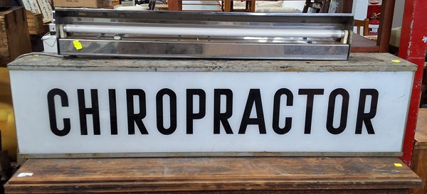 Lot 332 - LIGHT BOX PARTS