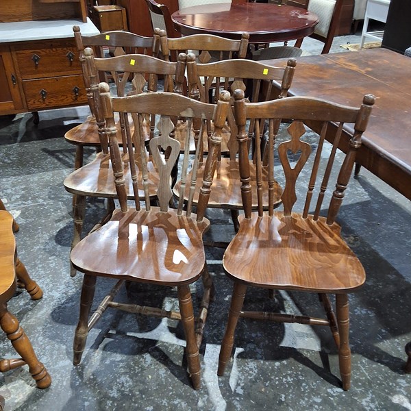 Lot 501 - DINING CHAIRS