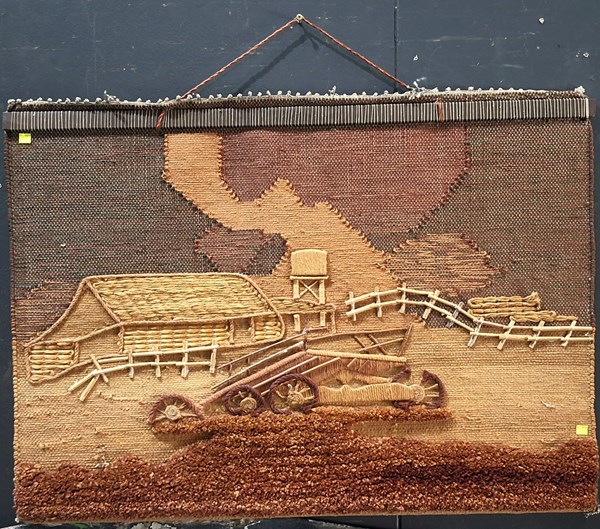 Lot 84 - JUTE WALL HANGING