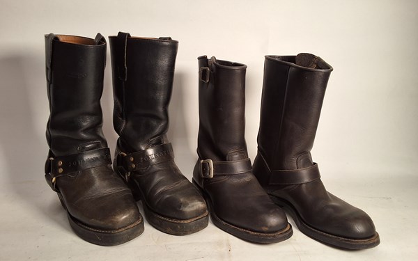 Lot 1324 - MOTORCYCLE BOOTS