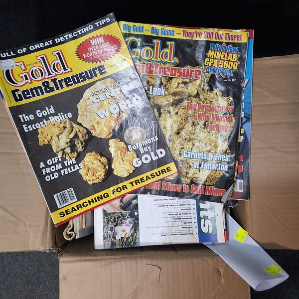 Lot 1482 - GOLD & GEM MAGAZINES