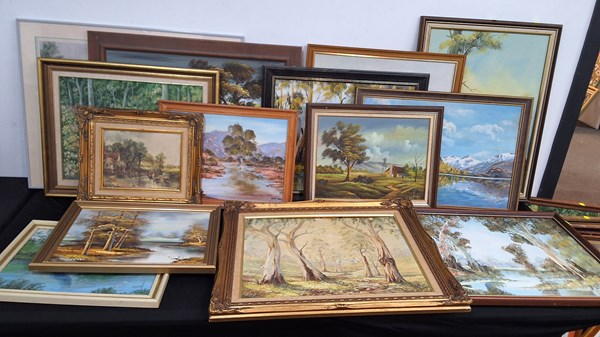 Lot 1481 - LANDSCAPE ARTWORKS