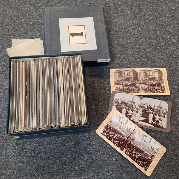 Lot 1428 - STEREOGRAPH CARDS