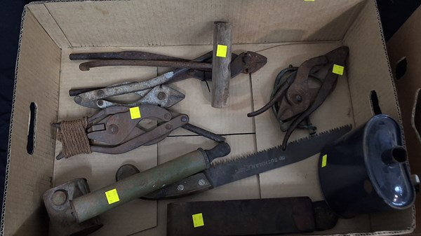 Lot 1480 - VINTAGE TOOLS