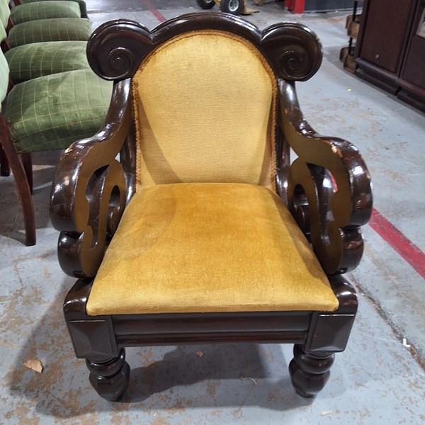 Lot 235 - BEDROOM CHAIR