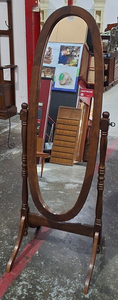 Lot 233 - STANDING MIRROR