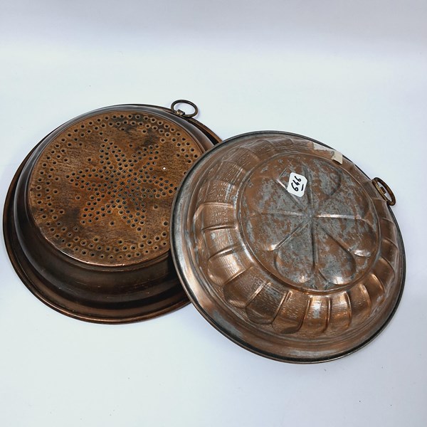 Lot 1104 - COPPER KITCHENWARES