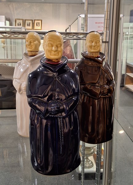 Lot 1164 - CERAMIC MONKS