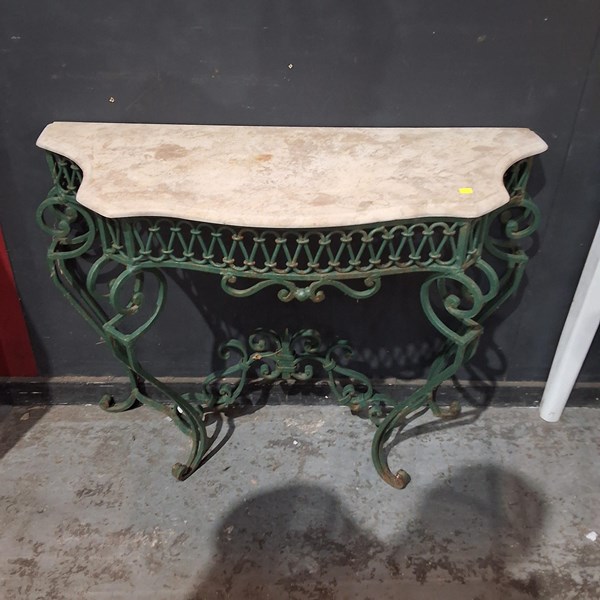 Lot 167 - CONSOLE TABLE