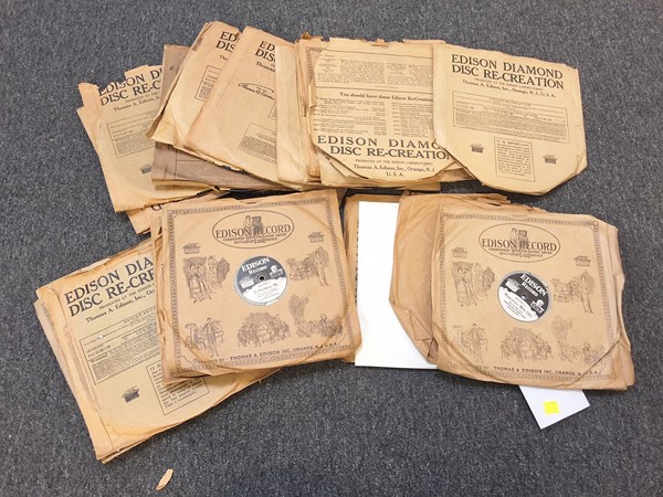 Lot 1187 - EDISON RECORDS