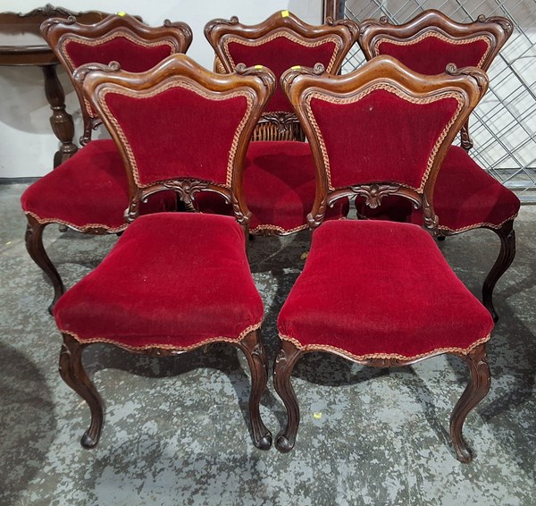 Lot 232 - DINING CHAIRS