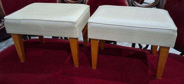 Lot 24 - VINTAGE STOOLS
