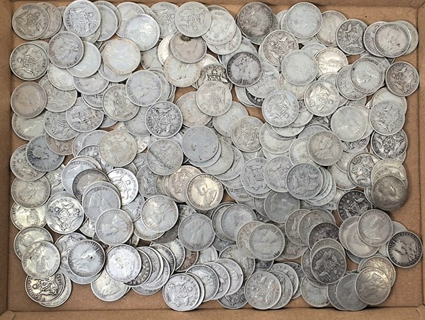 Lot 1076 - SILVER COINS