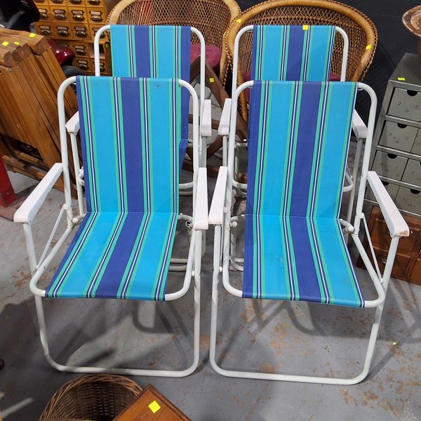 Lot 354 - DECK CHAIRS