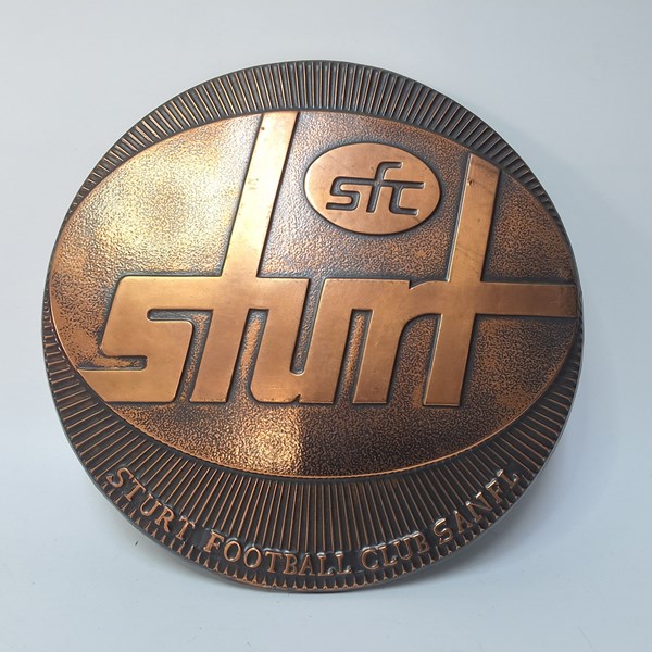 Lot 1267 - COPPER PLAQUE