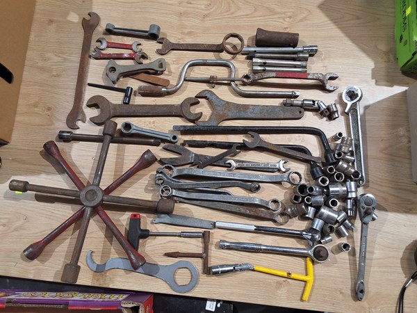Lot 307 - SPANNERS AND MORE
