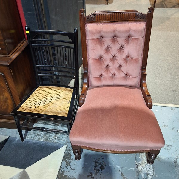Lot 165 - BEDROOM CHAIRS