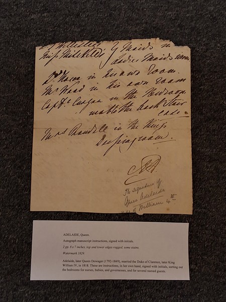 Lot 1269 - QUEEN ADELAIDE (1792-1849)