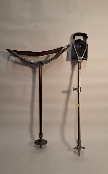 Lot 1229 - SHOOTING STOOLS