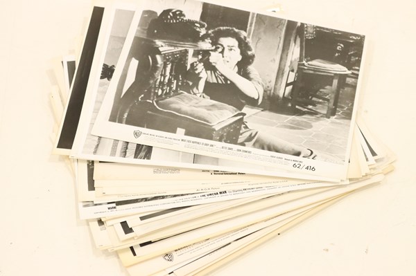 Lot 1386 - PHOTOGRAPHIC MOVIE STILLS