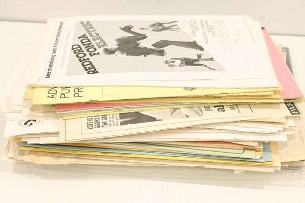 Lot 1281 - MOVIE PROMOTIONAL MATERIALS