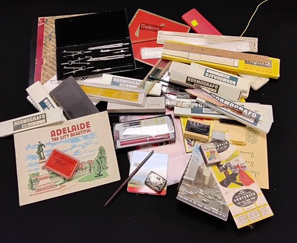 Lot 1385 - COLLECTION OF VINTAGE OFFICE ITEMS & EPHEMERA