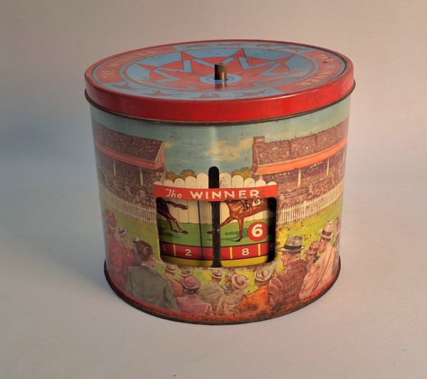 Lot 1307 - VINTAGE BISCUIT TIN