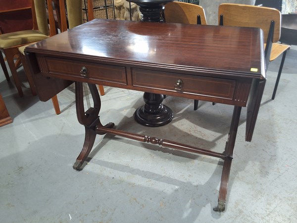 Lot 314 - REGENCY STYLE HALL TABLE