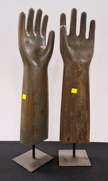 Lot 1315 - GLOVE STANDS