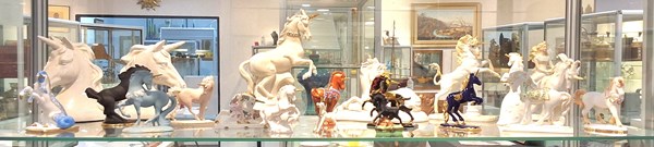 Lot 1442 - A COLLECTION OF UNICORNS