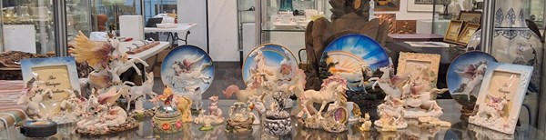 Lot 1443 - UNICORN ORNAMENTS