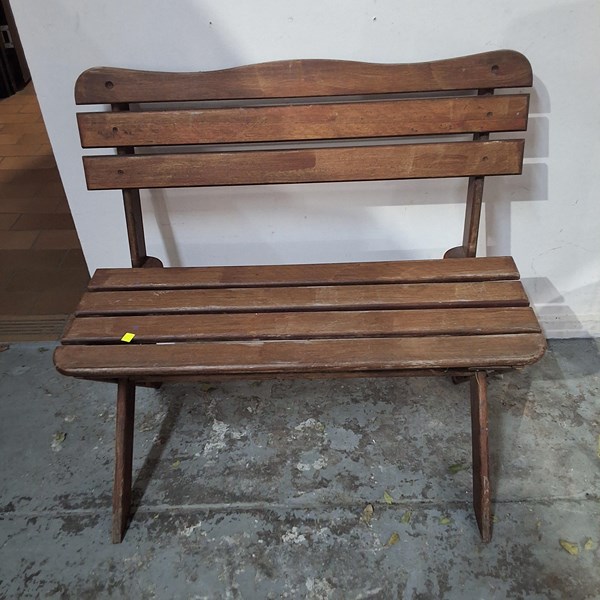 Lot 373 - GARDEN BENCH