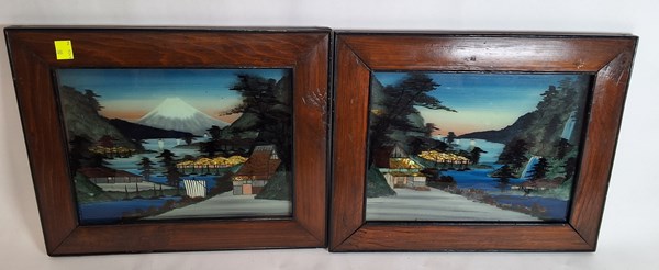 Lot 1116 - PAINTED GLASS