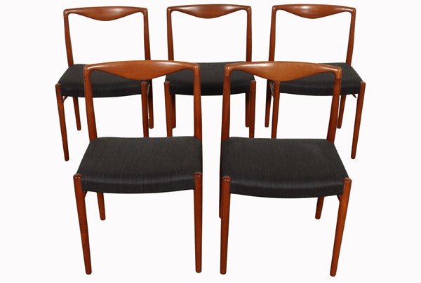 Lot 104 - TEAK DINING CHAIRS