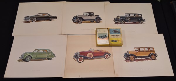 Lot 1238 - AUTOMOTIVE PRINTS